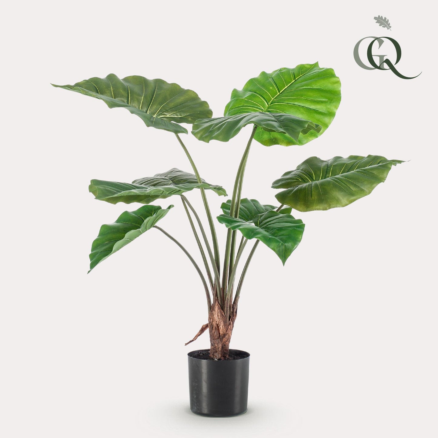 Konstgjord växt - Alocasia - Elefantöron - 70 cm