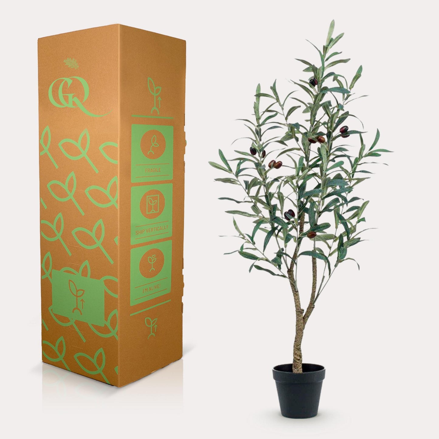 Konstgjort olivträd - Olea europaea - Olivträd - 90 cm