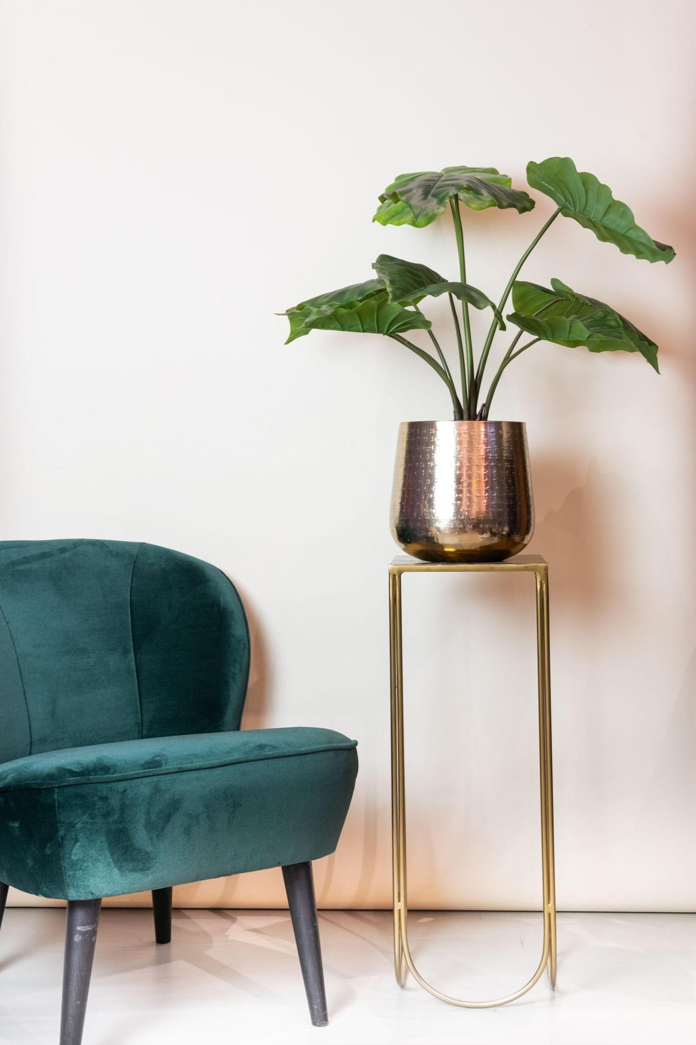 Konstgjord växt - Alocasia - Elefantöron - 70 cm