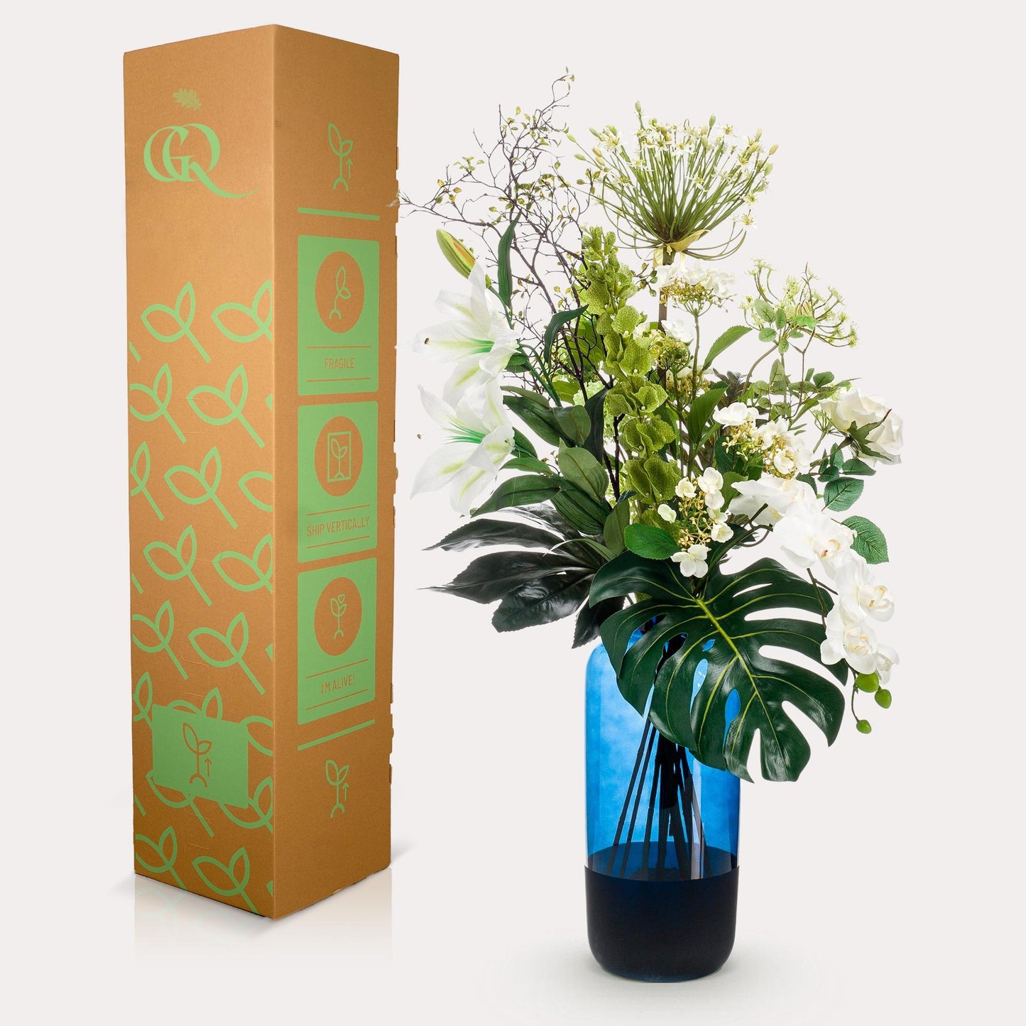 Konstgjorda blommor - Bukett XL - Glans - 105 cm