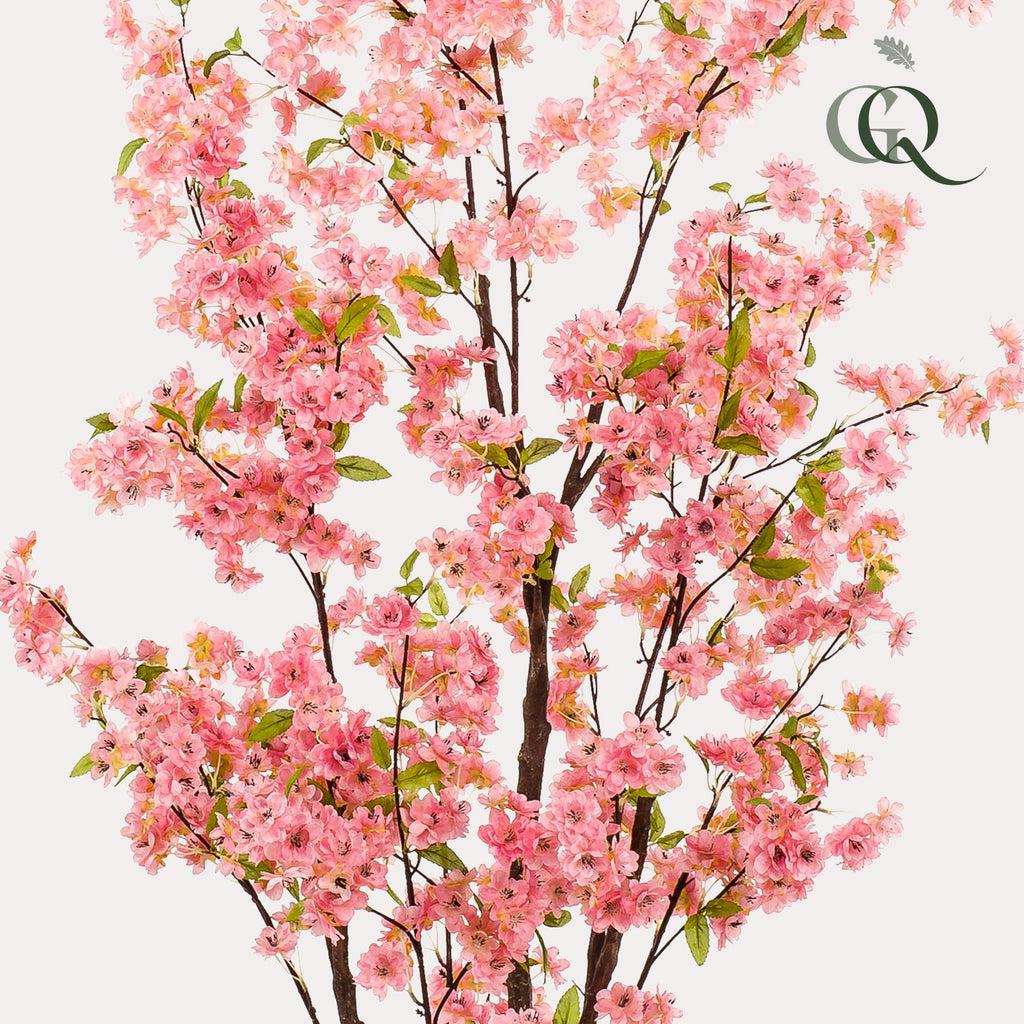 Kunstig plante - Prunus - Kirsebærblomst - Pink - 175cm