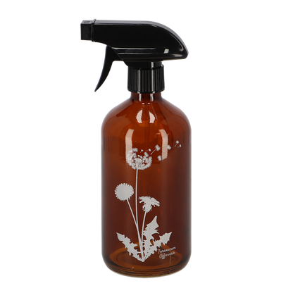 Sprayflaske vilde blomster brun S