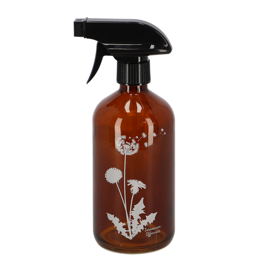 Sprayflaske vilde blomster brun S