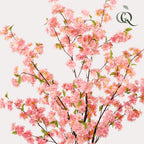 Kunstig plante - Prunus - Kirsebærblomst - Pink - 135cm