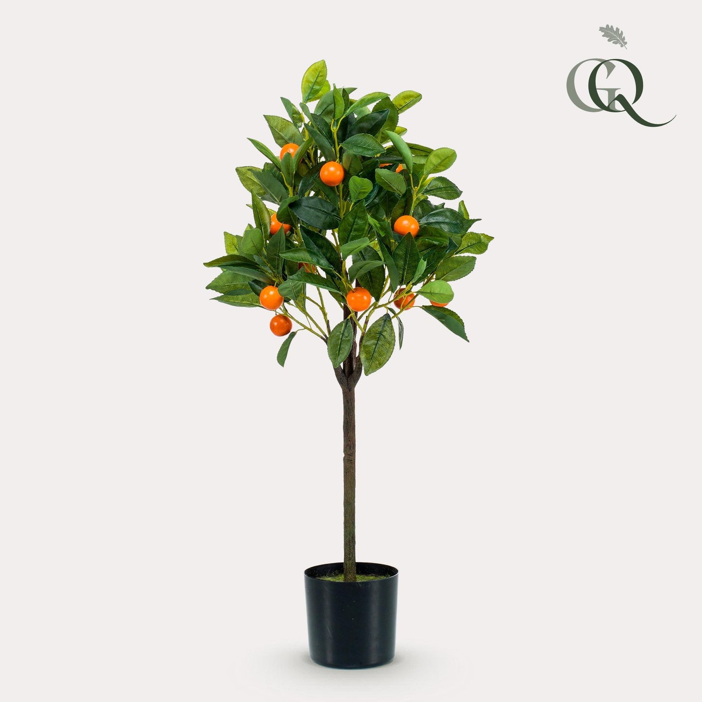 Kunstplanter - Citrus Sinensis - appelsintræ - 75 cm