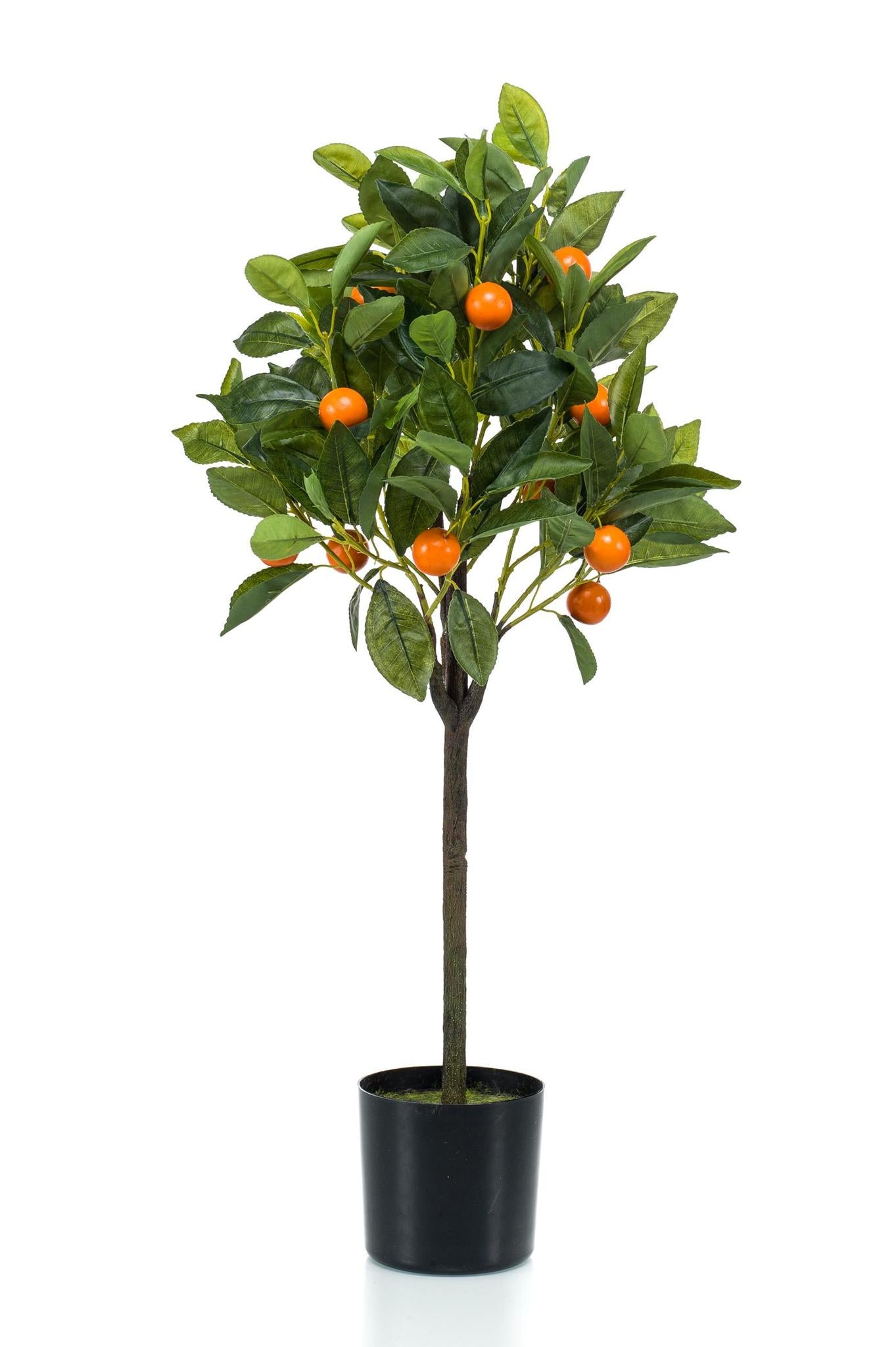 Kunstplanter - Citrus Sinensis - appelsintræ - 75 cm