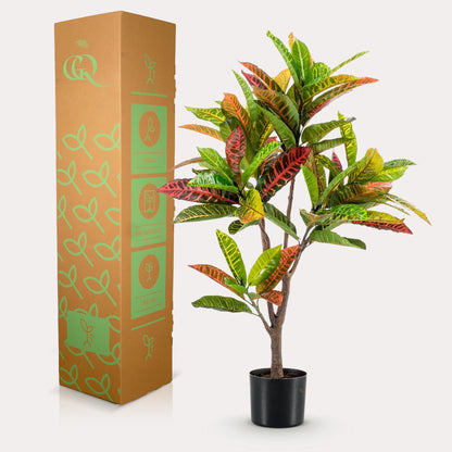 Kunstig plante - Croton Codiaeum - Wonderbush - 100 cm