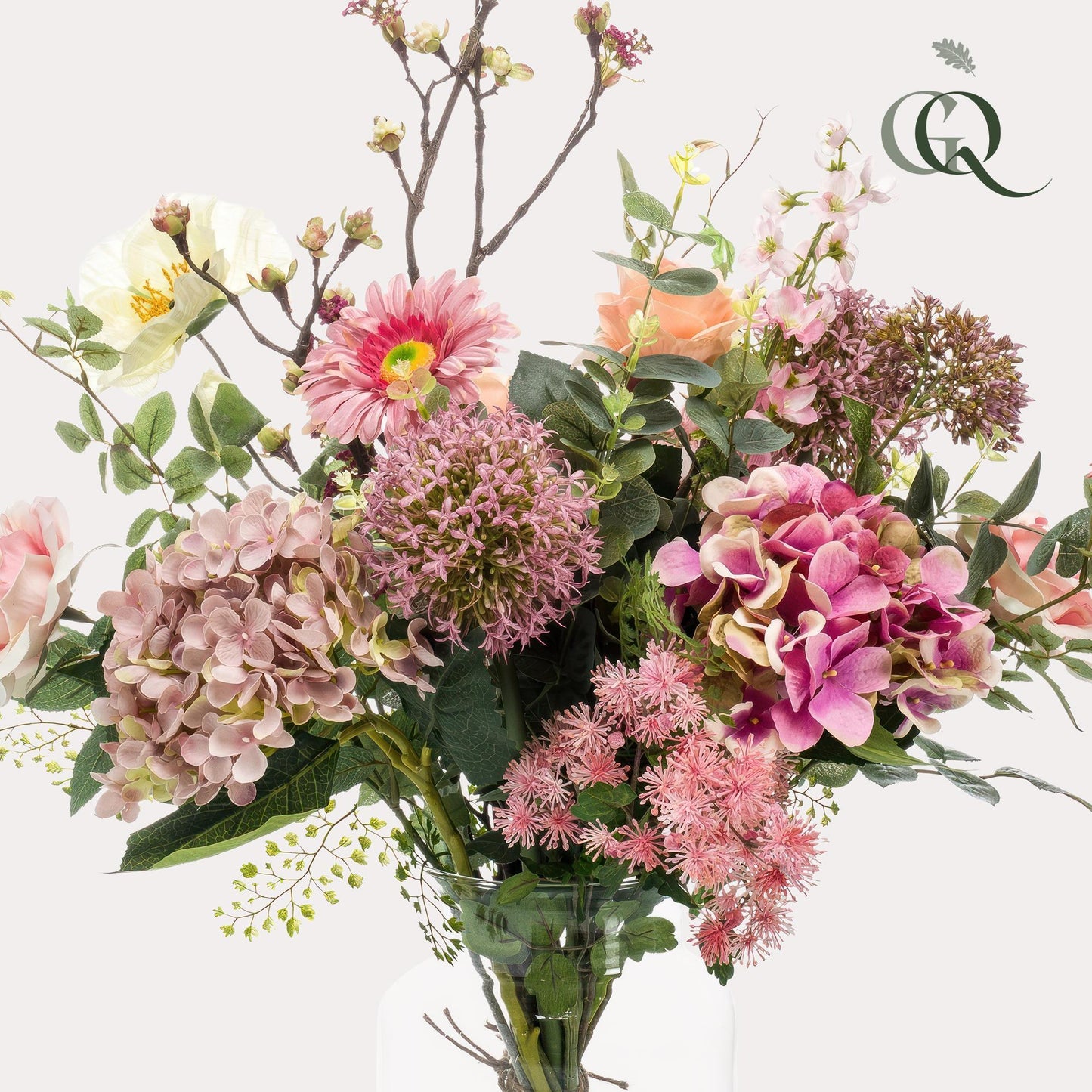 Kunstige blomster - Bouquet M - Mystic Summer - 65 cm