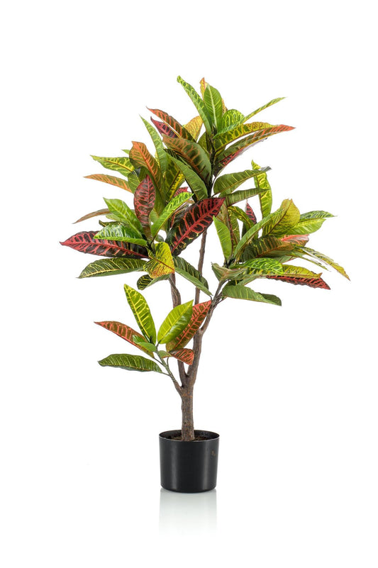 Kunstig plante - Croton Codiaeum - Wonderbush - 100 cm