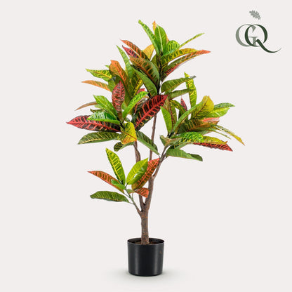 Kunstig plante - Croton Codiaeum - Wonderbush - 100 cm