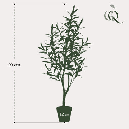 Kunstigt oliventræ - Olea europaea - Oliventræ - 90 cm